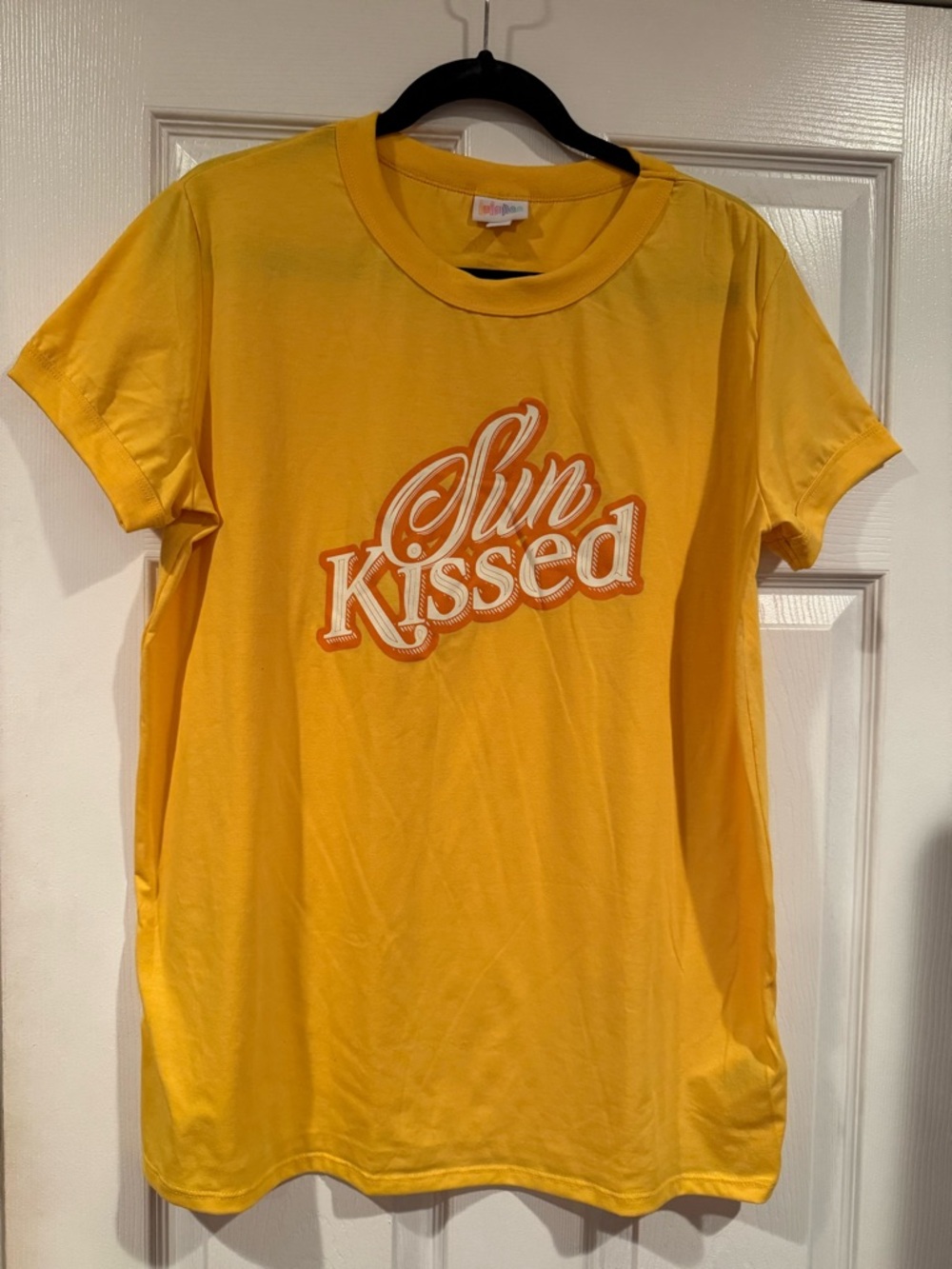 LuLaRoe Yellow Tee